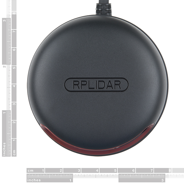 Slamtec RPLIDAR A2M8 360° Laser Range Finder 12m Radius - USB & DC Cable w/ Adapter Driver Board - Image 3