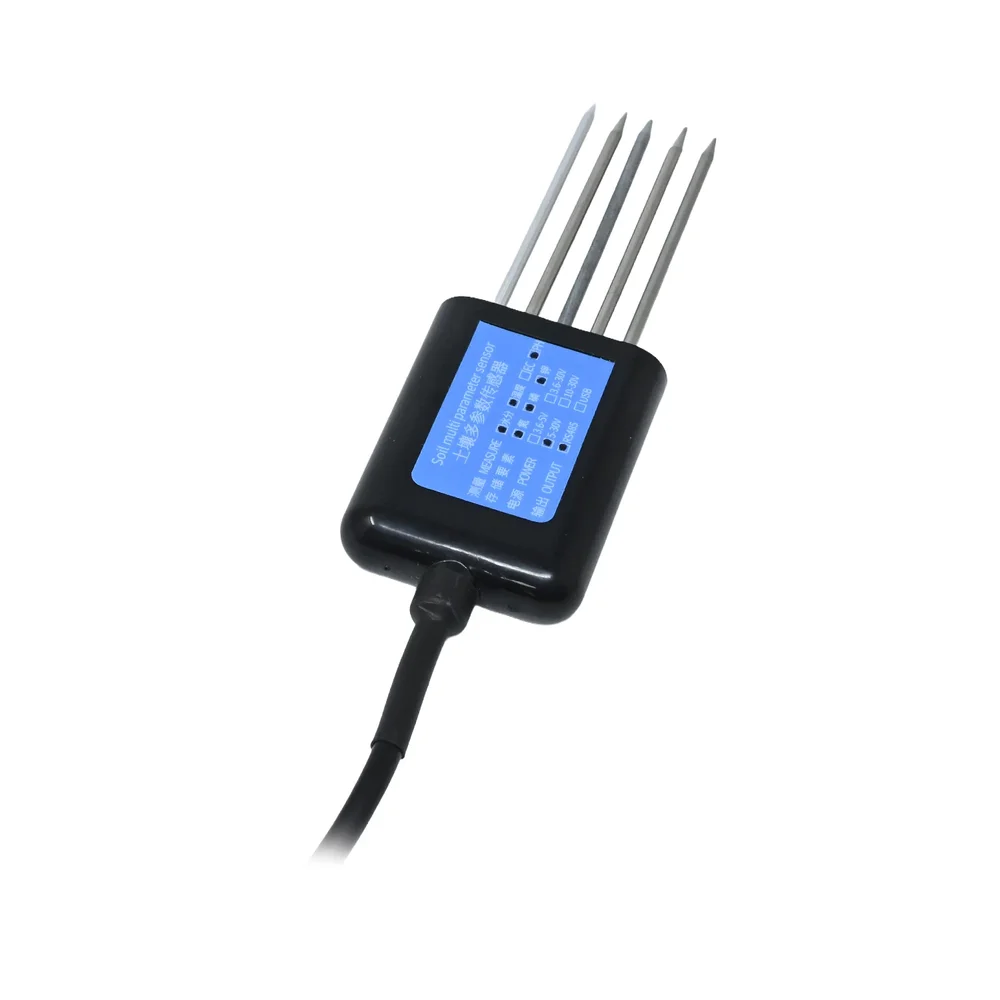 SN-3002-TR-THNPKPH-01 Five-Pin Soil Multi-Parameter Sensor (Temperature, Moisture, NPK, pH) - RS485 Modbus - Image 2