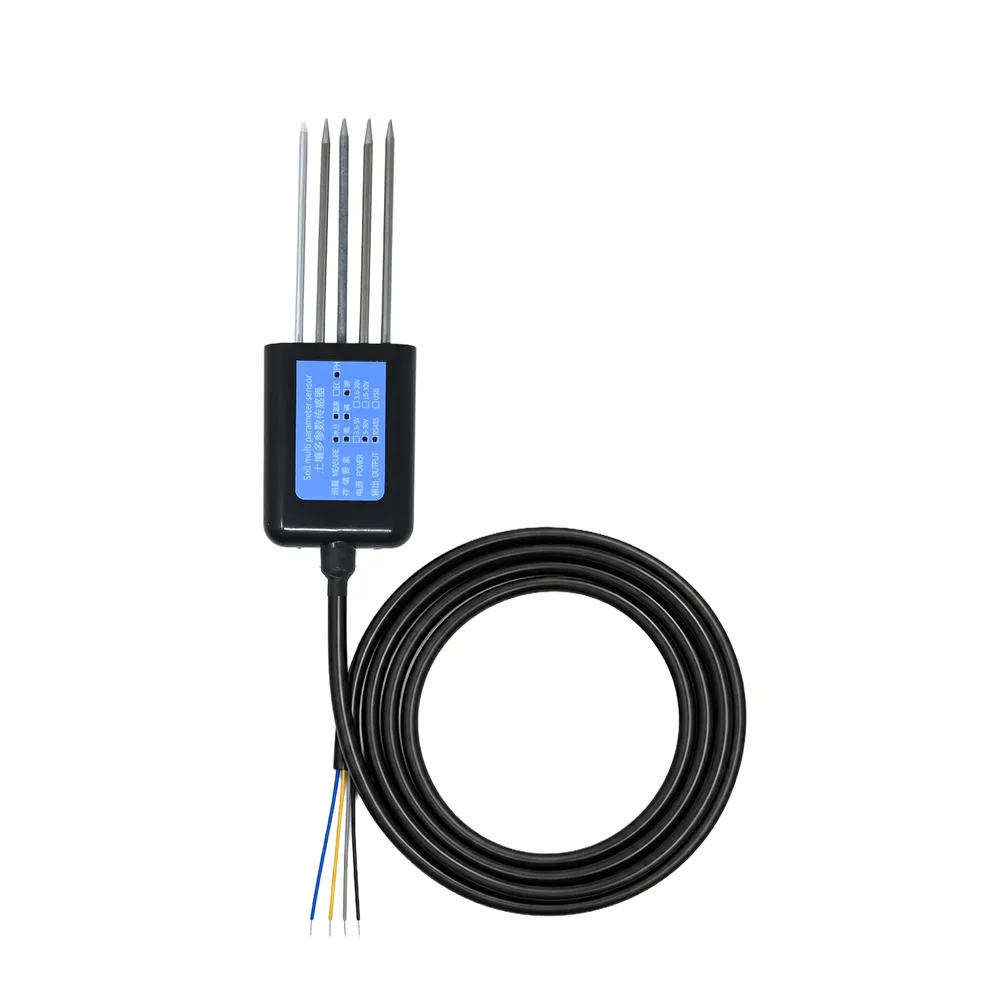SN-3002-TR-THNPKPH-01 Five-Pin Soil Multi-Parameter Sensor (Temperature, Moisture, NPK, pH) - RS485 Modbus - Image 3