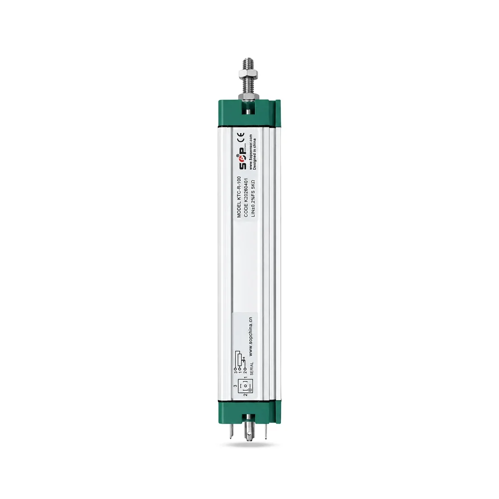 SOP KTC-R-100 Linear Displacement Sensor, 100mm Stroke, 5KΩ Analog Output, Rod-Type Potentiometer - Image 2