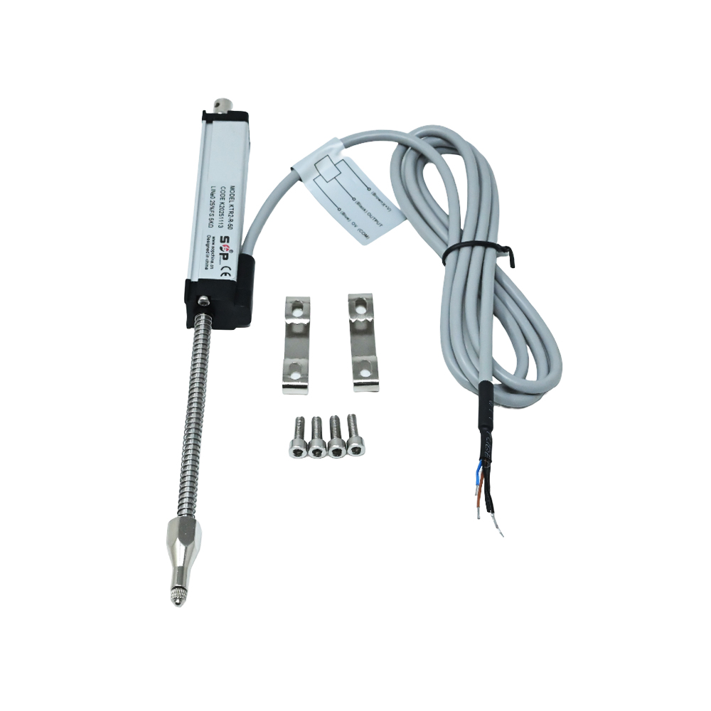 SOP KTR2-R-50 5KΩ Linear Displacement Sensor with Spring Return, 0-50mm Range - Image 2