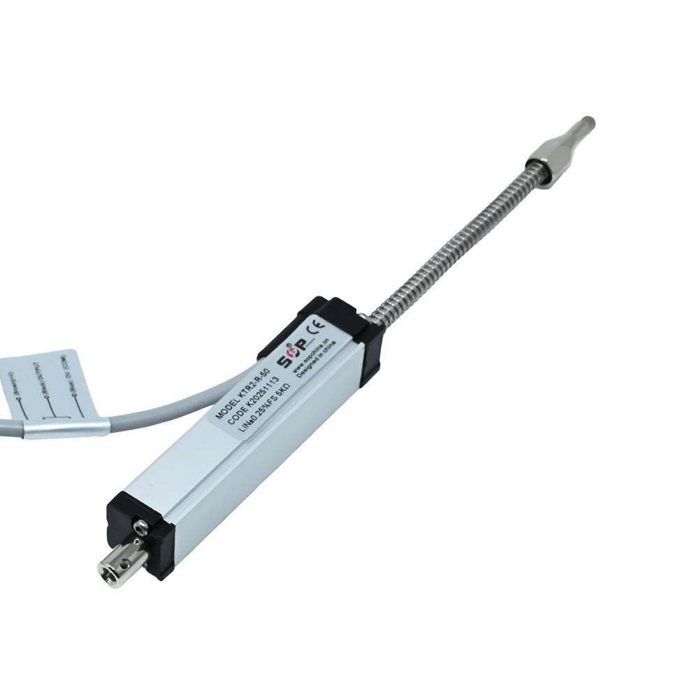 SOP KTR2-R-50 5KΩ Linear Displacement Sensor with Spring Return, 0-50mm Range - Image 3