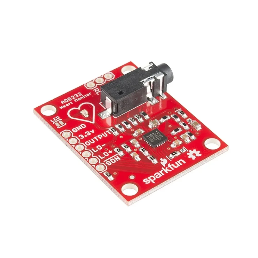 SparkFun AD8232 Single Lead Heart Rate Monitor Sensor - ECG Analog Output Module - Image 2
