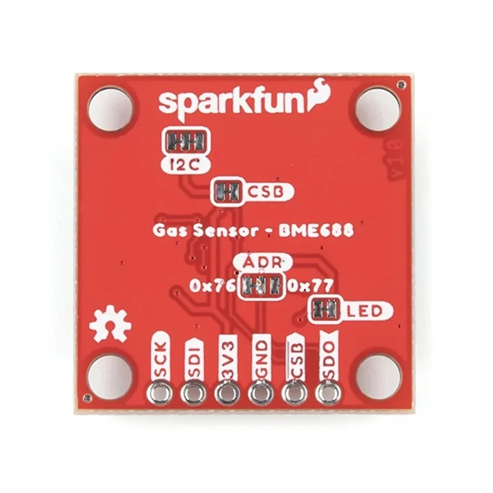 SparkFun BME688 Environmental Sensor Breakout - Gas/Temp/Humidity/Pressure (Qwiic) - Image 3