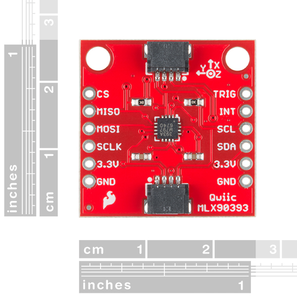 SparkFun MLX90393 Triple Axis Magnetometer Breakout Board - I2C/Qwiic - Image 2