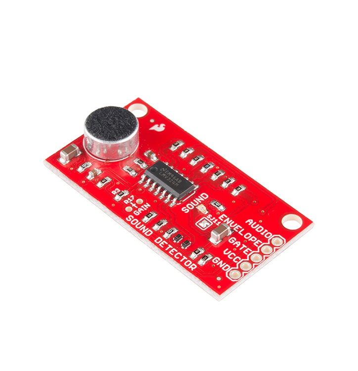 SparkFun Sound Detector SEN-12642 Module - Analog/Digital/Audio Outputs, Breadboard Compatible