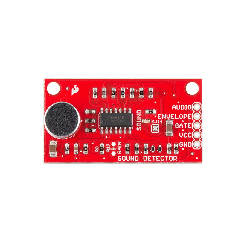 SparkFun Sound Detector SEN-12642 Module - Analog/Digital/Audio Outputs, Breadboard Compatible - Image 2