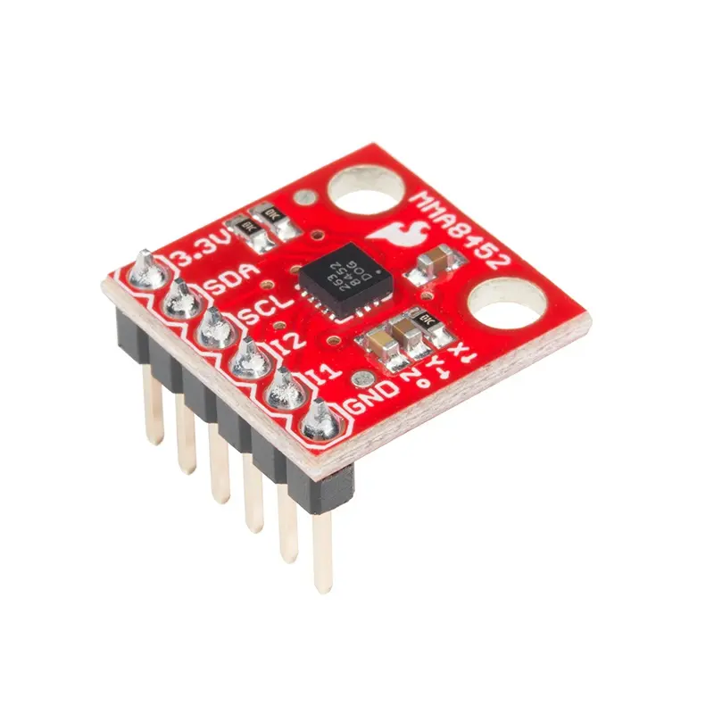 SparkFun Triple Axis Accelerometer Breakout – MMA8452Q (with Headers) - I2C Digital Output