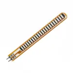 Spectra Symbol Flex Sensor-FS-L-055-253-MP 80mm Male Pins Connector