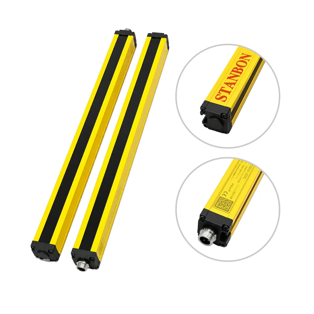 StanBon STD10-60NC Light Curtain Sensor - 60 Beams, 10mm Pitch, 590mm Height, NPN/PNP Output - Image 2
