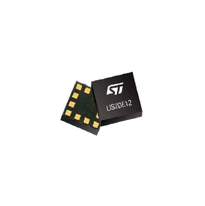 STMicroelectronics LIS2DE12TR LGA-12 3-Axis Accelerometer Sensor ROHS - Image 2