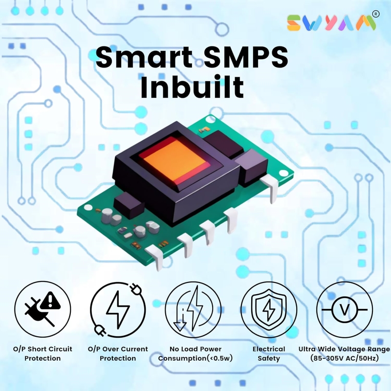 SWYAM Fully Automatic Water Pump Controller - Single Phase Monoblock up to 5HP, Magnetic Float Sensors - Image 5