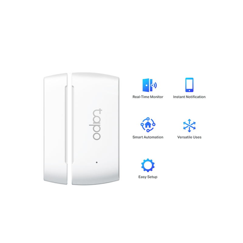 Tapo T110 Smart Door & Window Contact Sensor - 868/922 MHz Wireless, CR2032 Battery - Image 2