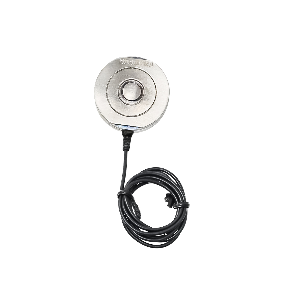TE Connectivity FC2311-0000-1000-L Load Cell, 1000 lbf Compression, 10V Excitation, 2ft Cable - Image 2