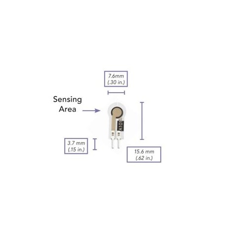 Tekscan FlexiForce A101 Force Sensor - 2-Pin Male Square Pin - Image 3