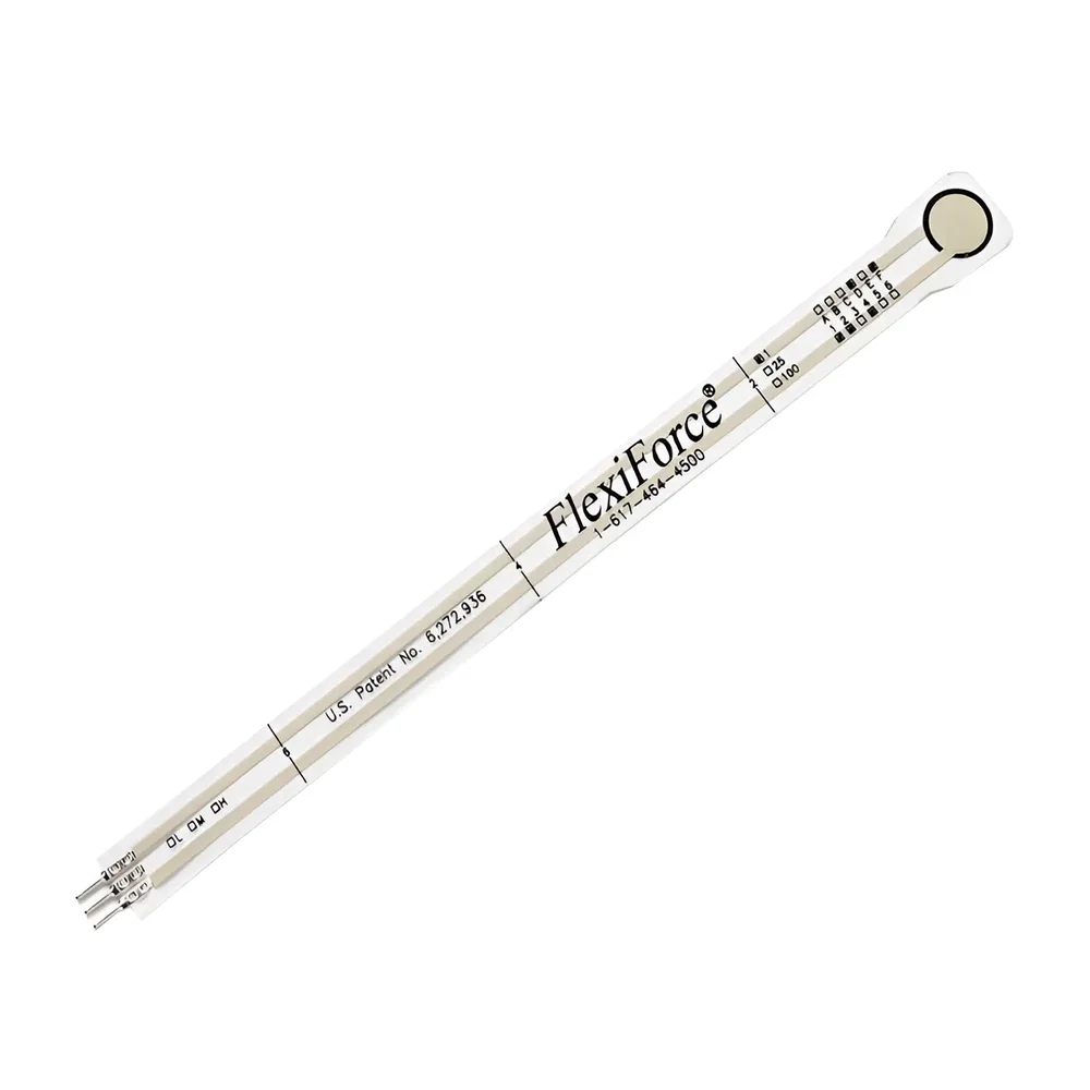 Tekscan FlexiForce A201-100 Force Sensor - 0-100 lb Range, 3-Pin Square Connector