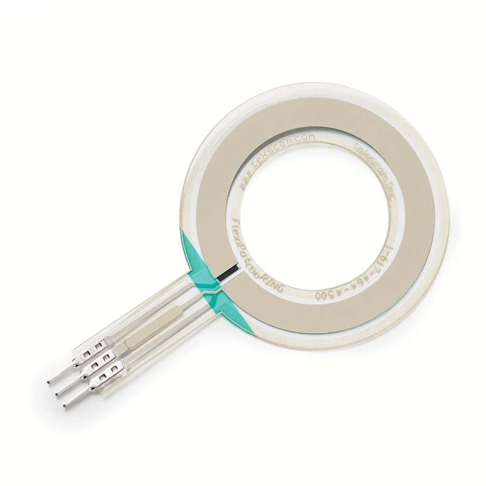 Tekscan FlexiForce FlexiPot Ring Position Sensor - 3-Pin Male Square Pin Connector
