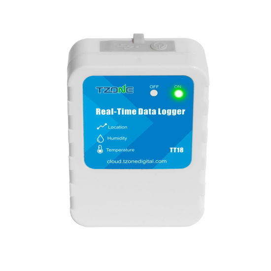 TZONE TZ-TT18-4G-S GSM Real-Time Temperature, Humidity & Location Data Logger