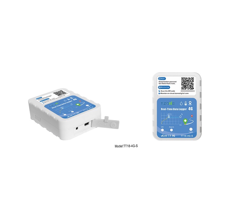 TZONE TZ-TT18-4G-S GSM Real-Time Temperature, Humidity & Location Data Logger - Image 3