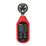 UNI-T UT363 Digital Anemometer with Temperature & Backlight LCD - 0-30m/s Wind Speed Meter