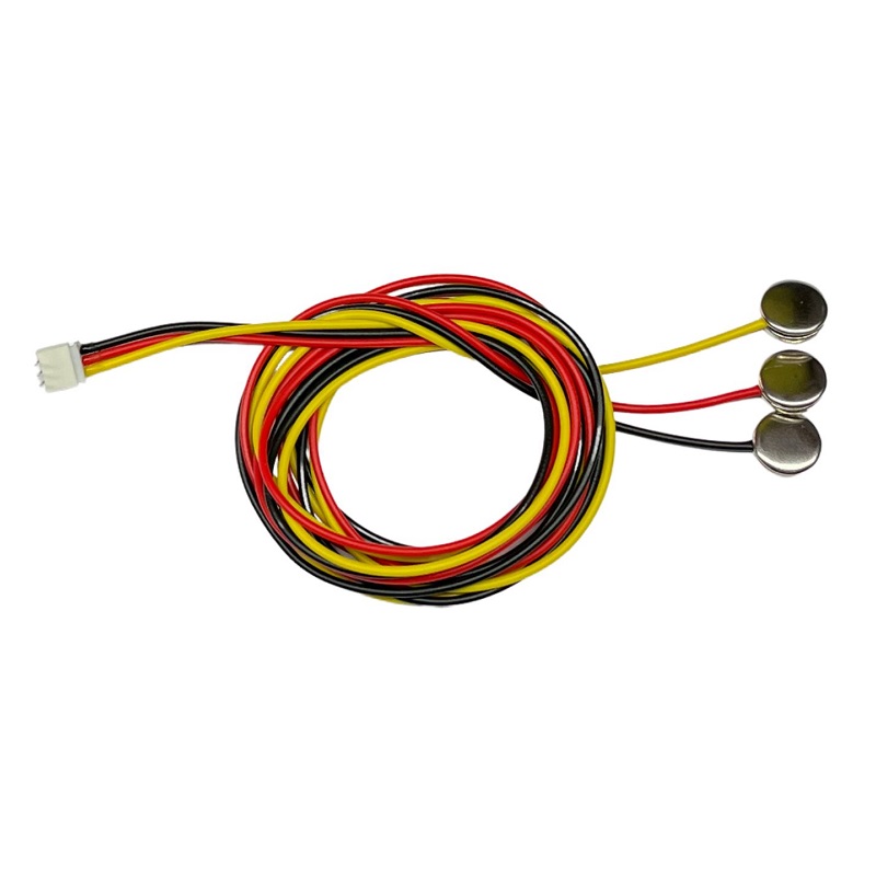 Upside Down Labs BioAmp Cable v3 (100 cm) - JST PH 2.0mm to Snappable Electrode Connectors