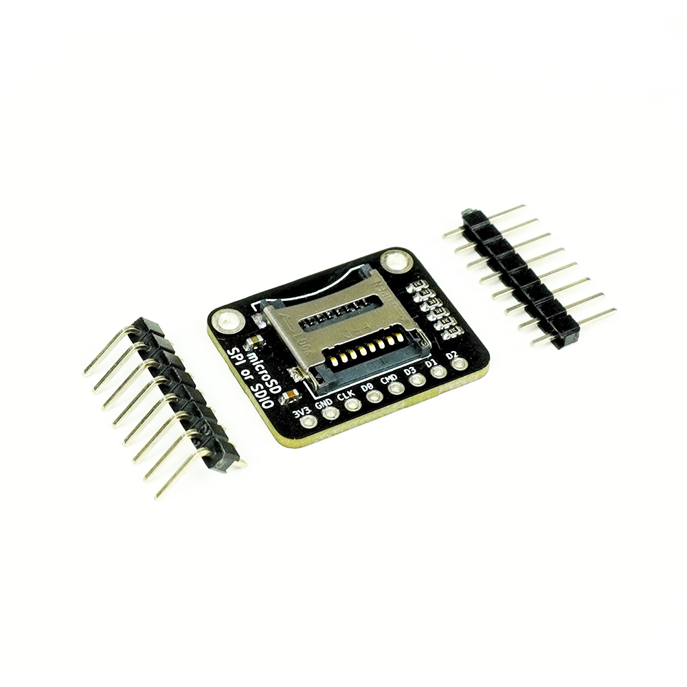 Upside Down Labs Micro SD Card Breakout Board (3V Only) - SPI/SDIO Interface - Image 3