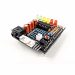 Upside Down Labs Muscle BioAmp Shield v0.3 (Assembled) - EMG Shield for Arduino UNO
