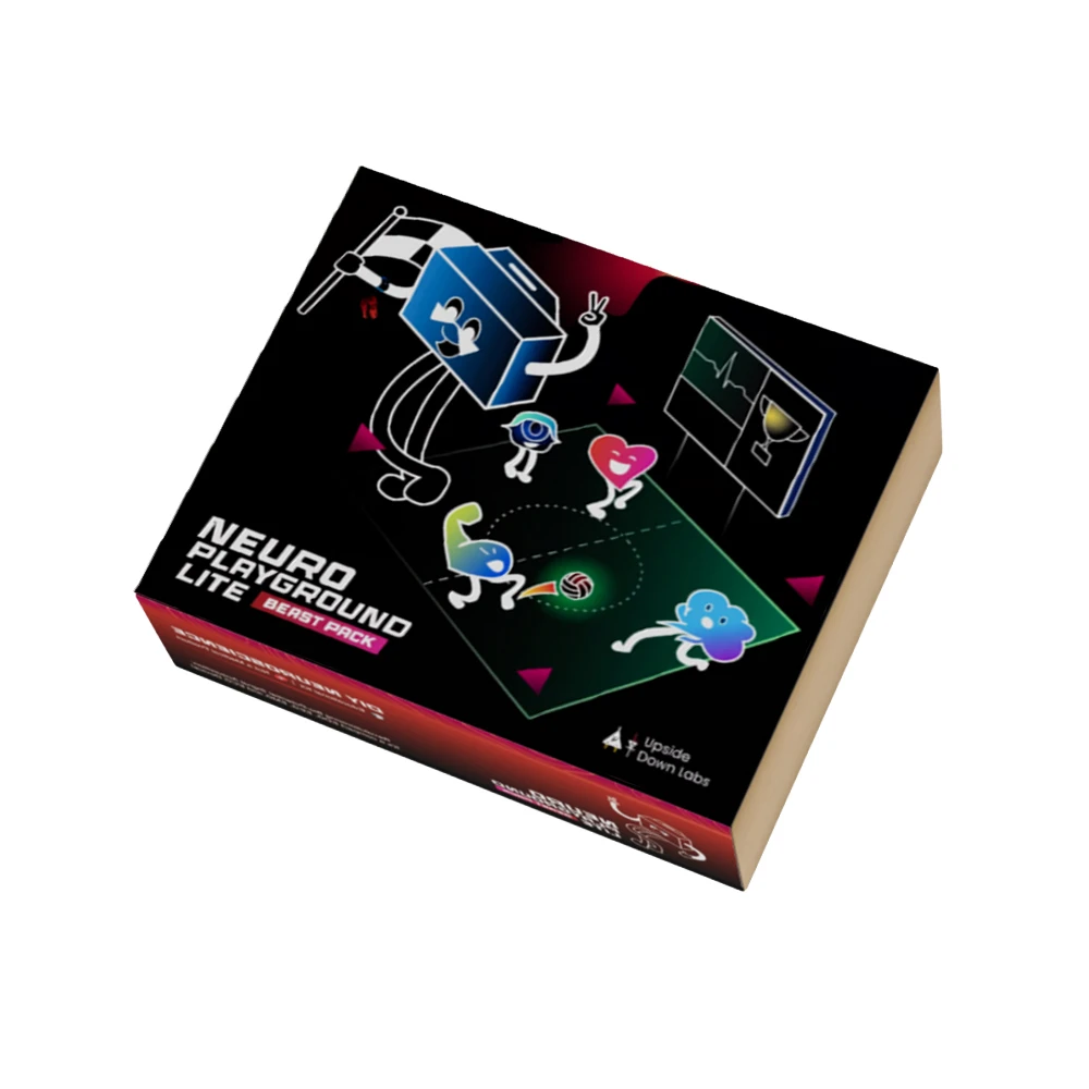 Upside Down Labs NPG Lite Beast Kit 6CH Wireless BioAmp EEG/EMG/ECG with ESP32-C6, VibZ+ Playmate - WiFi/BLE