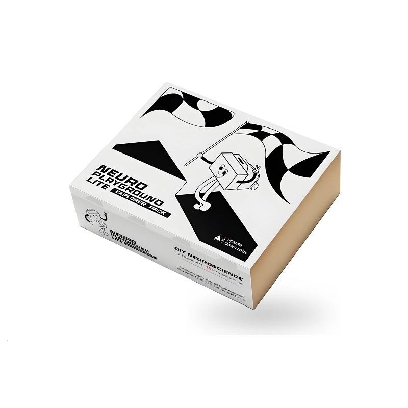 Upside Down Labs NPG Lite Explorer Kit - 3-Channel BioAmp EEG/EMG/ECG with ESP32-C6 (WiFi/BLE)