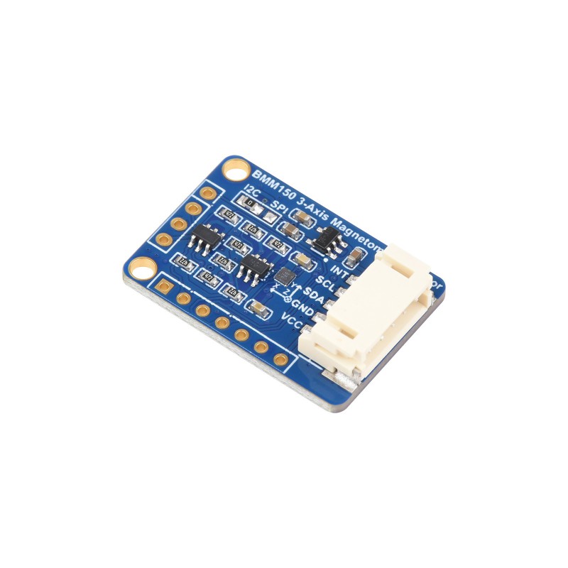 Waveshare BMM150 3-Axis Magnetometer Sensor Module - I2C/SPI Digital Compass