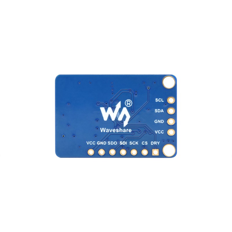 Waveshare BMM150 3-Axis Magnetometer Sensor Module - I2C/SPI Digital Compass - Image 4