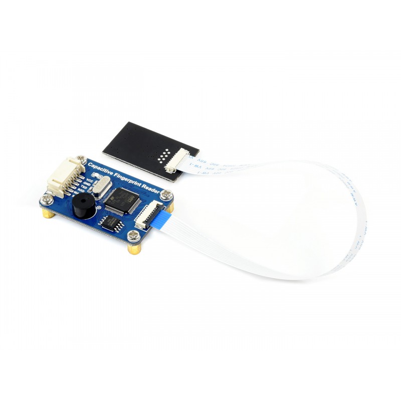 Waveshare Capacitive Fingerprint Reader Module - STM32F105, 3000 Capacity, UART/USB - Image 2