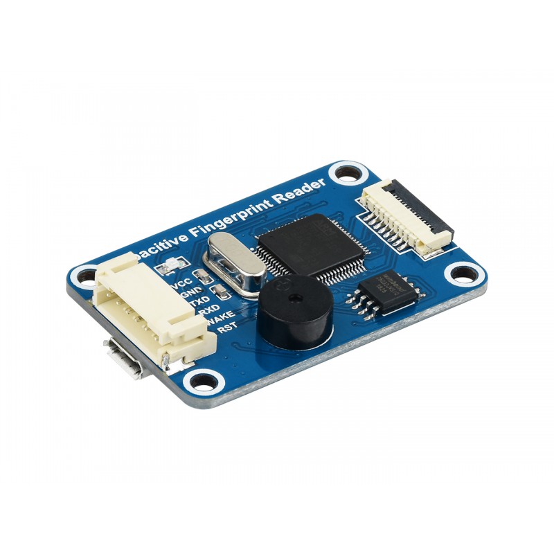 Waveshare Capacitive Fingerprint Reader Module - STM32F105, 3000 Capacity, UART/USB - Image 4