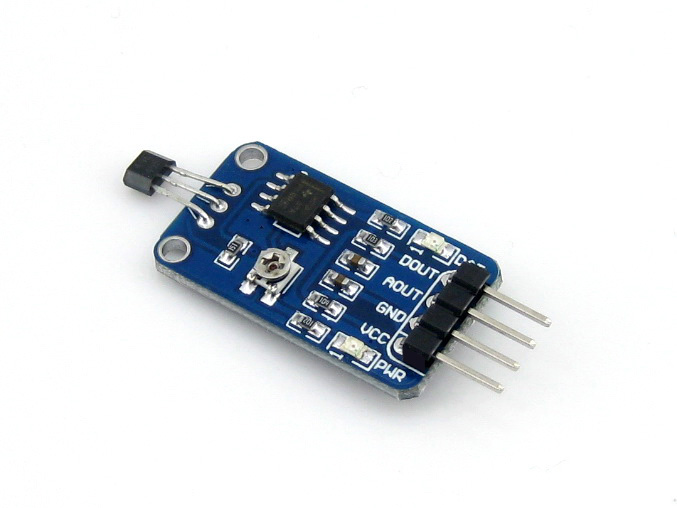 Waveshare Hall Effect Sensor Module - Analog/Digital Output