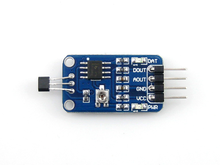 Waveshare Hall Effect Sensor Module - Analog/Digital Output - Image 3