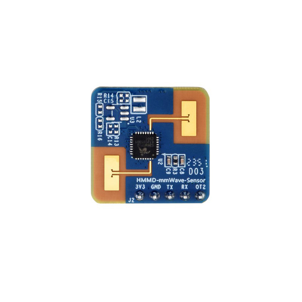 Waveshare Human Micro-Motion Detection mmWave Sensor, 24GHz Radar Based on S3KM1110, FMCW Technology - Image 2