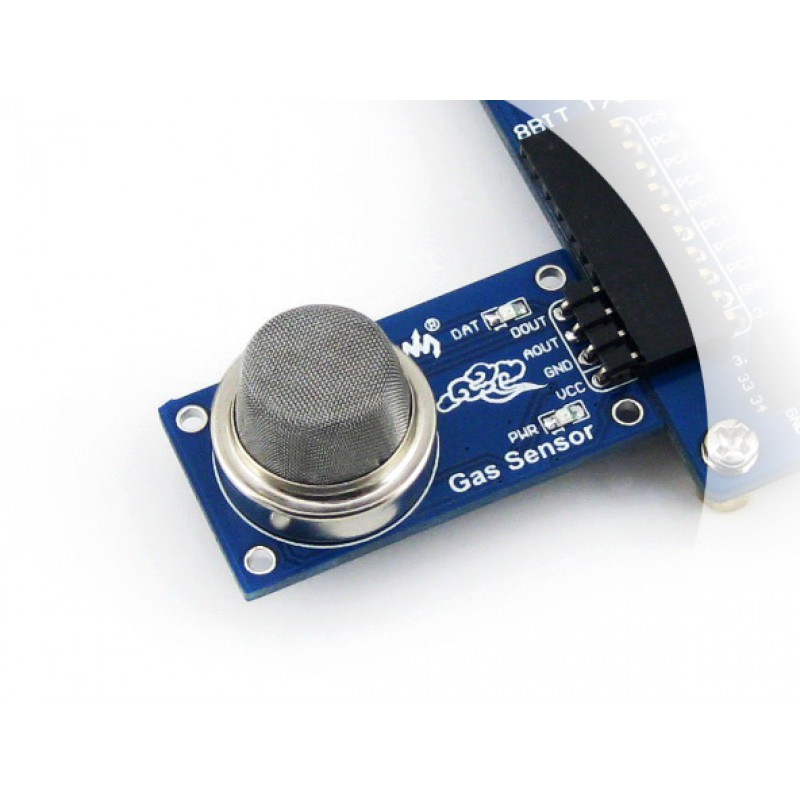 Waveshare MQ-2 Combustible Gas Sensor Module - Analog & Digital Output - Image 4
