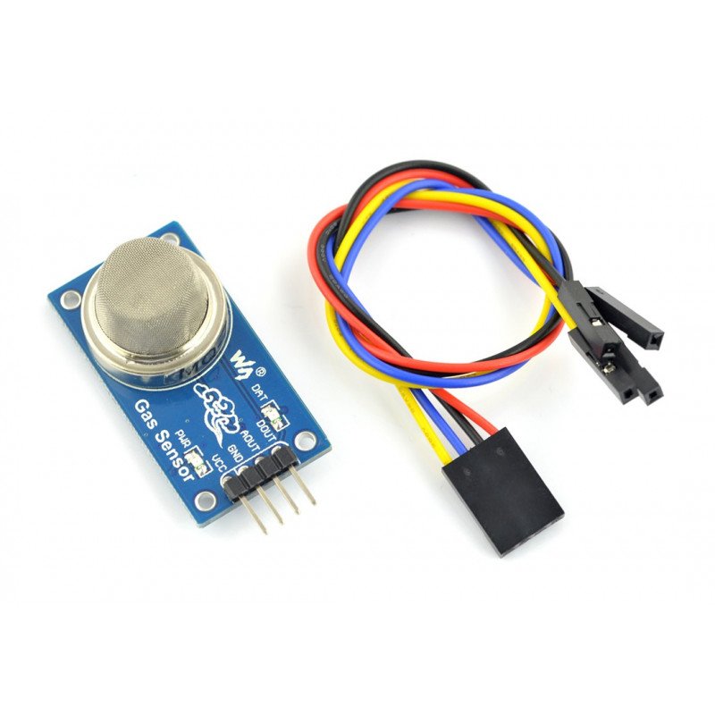 Waveshare MQ-7 Carbon Monoxide Sensor Module - 20-2000ppm CO Detection - Image 4