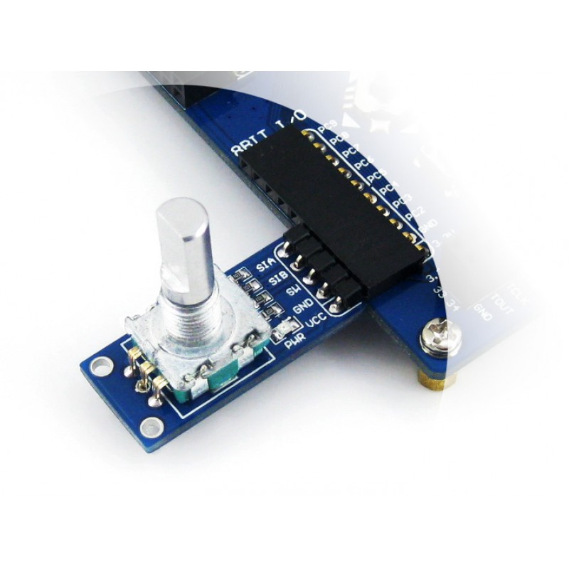 Waveshare Rotation Sensor Module with Push Button - 5-Pin Digital Output - Image 4