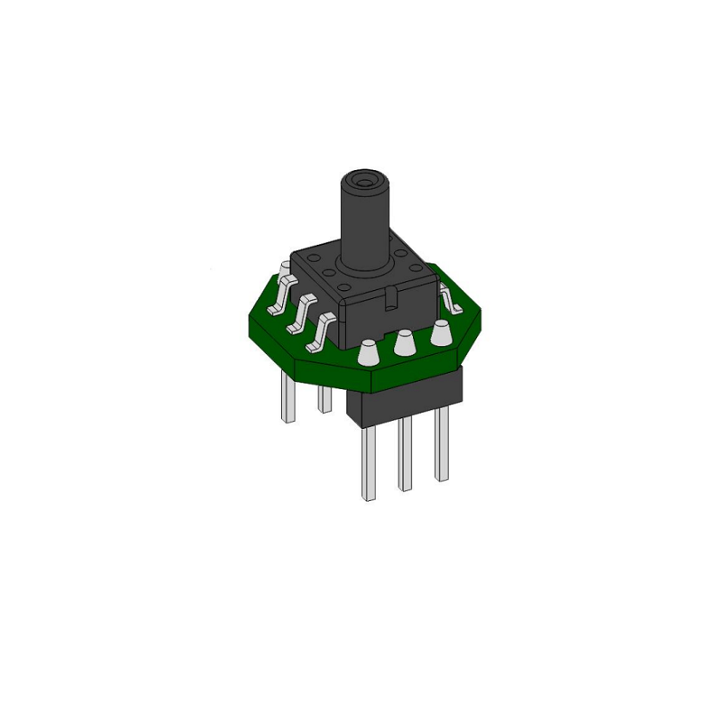 WFSensor GZP6847D701KPP Differential Pressure Sensor, 0-700 kPa, 3.3V, I2C, DIP-6