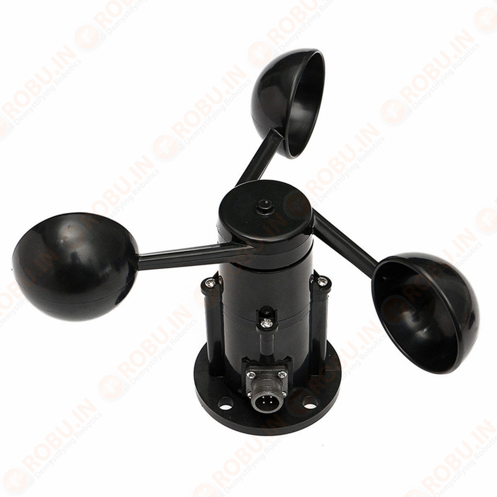 Wind Speed Sensor Anemometer Kit (4-20mA Output, Waterproof & Industrial) - Image 4