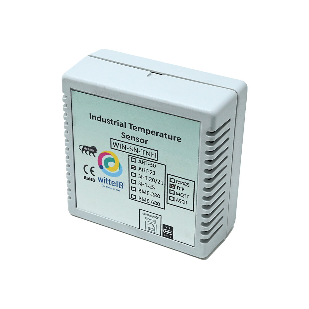 Winsen WIN-SN-TNH-E Ethernet Temperature & Humidity Sensor Module - Modbus TCP/RTU, MQTT, I2C Interface