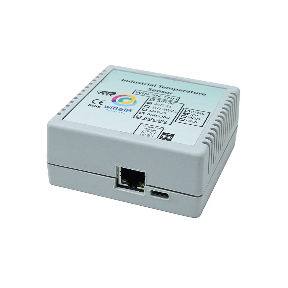 Winsen WIN-SN-TNH-E Ethernet Temperature & Humidity Sensor Module - Modbus TCP/RTU, MQTT, I2C Interface - Image 2