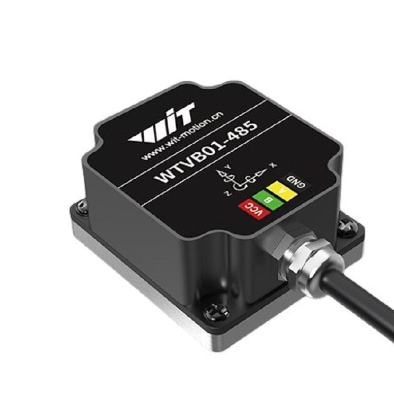 WTMotion WTVB01-485 RS485 Vibration Sensor Adjustable Baud 4800–230400bps - Magnetic Attachment