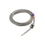 XIQI Electric CG-WRNT-01 K-Type Thermocouple Sensor, 0-600°C, M12 Thread, 2m Cable