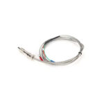 XIQI Electric CG-WRNT-01 K-Type Thermocouple Sensor - M8x1.25 Thread, 1m Shielded Cable