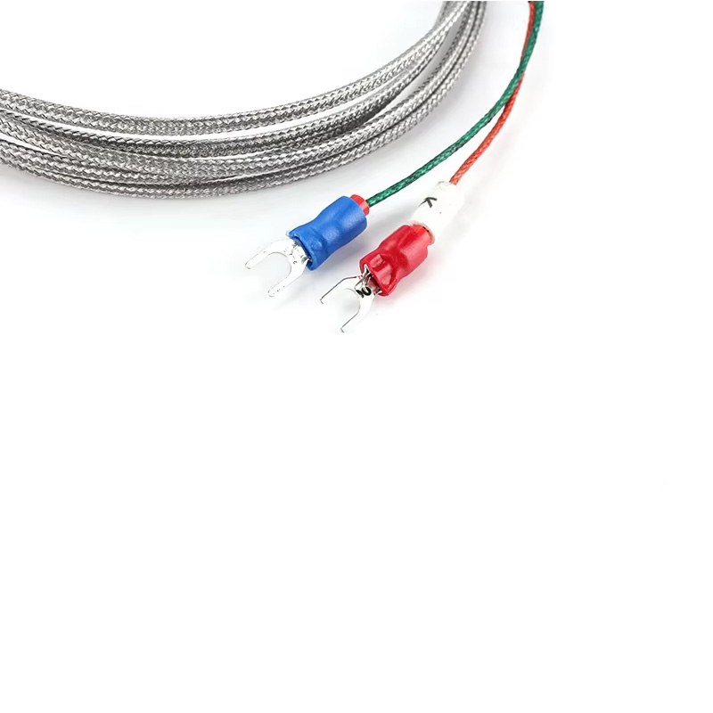XIQI Electric CG-WRNT-03 K-Type Thermocouple Sensor - M8 Thread, 5x100mm Probe, 2m Cable, 0-600°C - Image 2