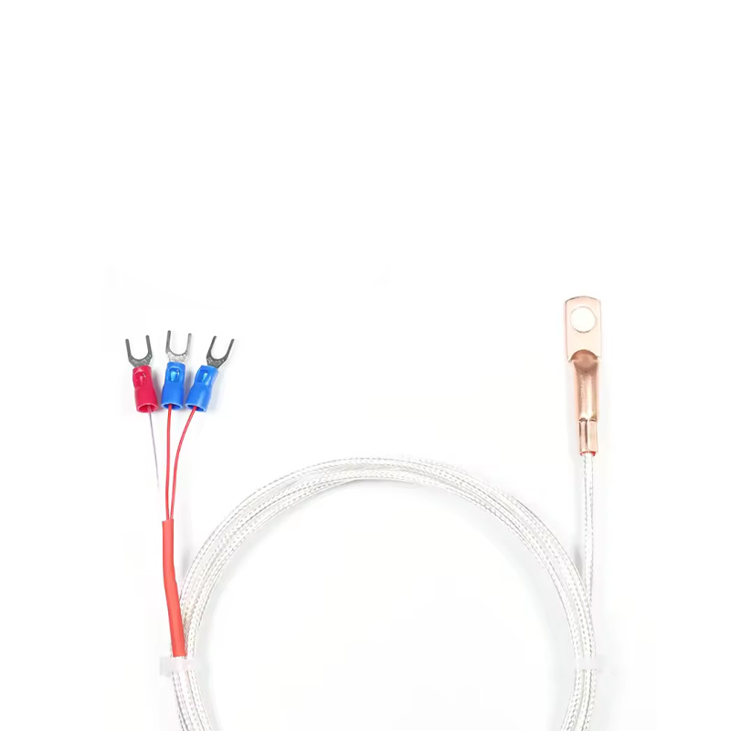 XIQI Electric CG-WZP-035 PT100 Copper Nose RTD Sensor - 0.5m Three-Wire PFTE Cable - Image 2