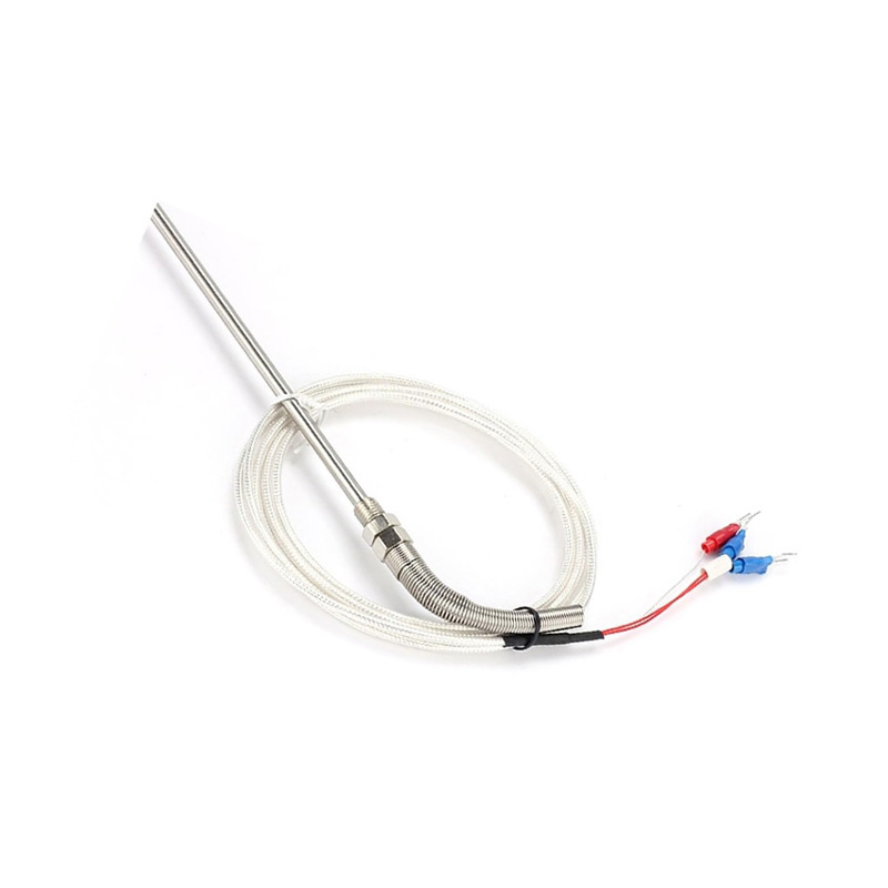 XIQI Electric CG-WZPK-191 PT100 Thermocouple Temperature Sensor, 3x50mm Probe, 2m Cable