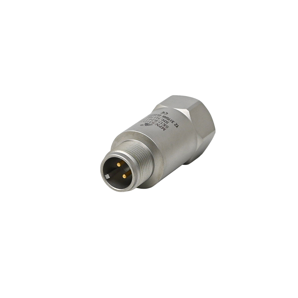 XIYUAN S31D20 Integrated Speed & Temperature Sensor - 4-20mA RMS Output, IP65, Stainless Steel - Image 2